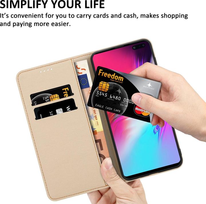 Actual product image Cadorabo Book Case with Print for Samsung Galaxy S10 5G (Samsung Galaxy S10 5G)
