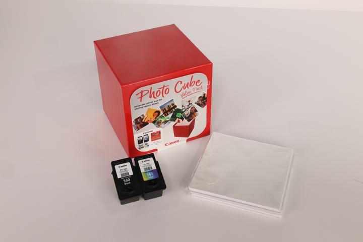 Immagine prodotto Canon PG-560 / CL-561 Foto Cubo Value Pack PP-201 13x13 cm 40 fogli (CMYK)