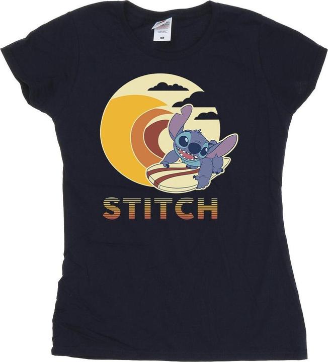 Immagine prodotto Disney Lilo & Stitch Summer Waves Maglietta Donna (L)