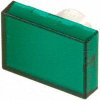 Produktbild EAO Kalotte Rechteckig Grün, transparent Kunststoff 61 Series Switches