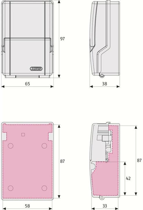 Image du produit Abus 727 Key Garage Mini