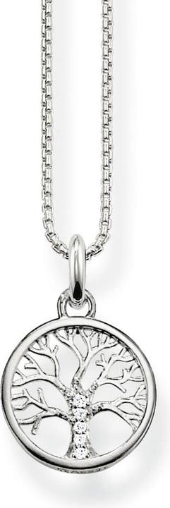 Actual product image Thomas Sabo Tree of life necklace (Silver, 38 - 42 cm)