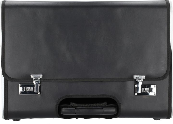 Produktbild Alassio Pilotenkoffer PARMA Lederimitat schwarz (82 l, Handgepäck (bis 50l))