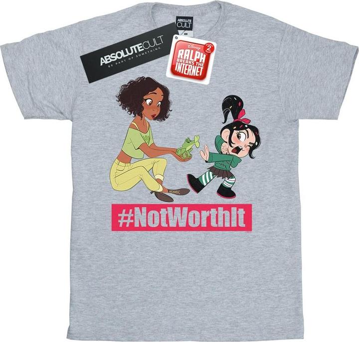 Immagine prodotto Disney Wreck It Ralph Tiana And Vanellope Maglietta Ampia Donna (L)