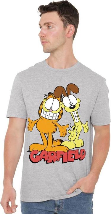 Actual product image Garfield Mens Best Friends Odie T-Shirt (4XL)