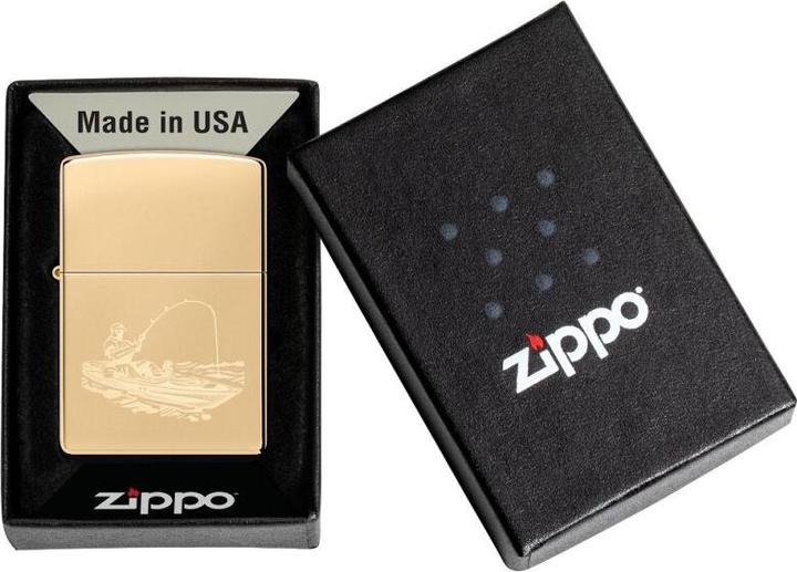 Produktbild Zippo Fischer Gold