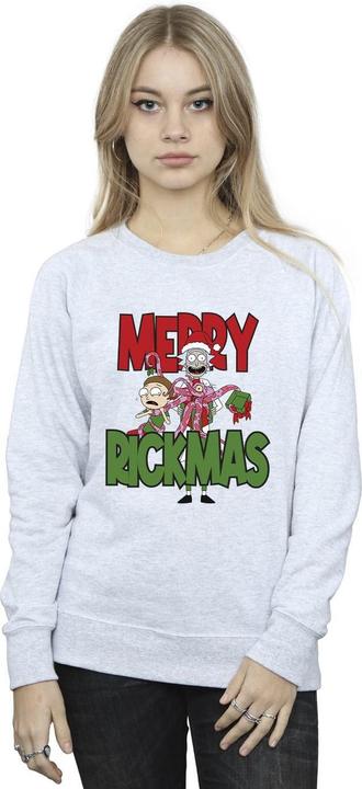 Image du produit Rick And Morty - Sweat MERRY RICKMAS - Femme (S)