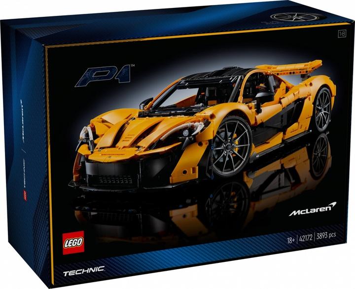 Produktbild LEGO Bricks Technic 42172 McLaren P1 (42172, LEGO Technic)