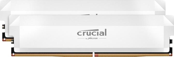 Produktbild Crucial Pro DDR5-6000 Kit 32GB 2x16GB UDIMM white Overclocking (2 x 16GB, 6000 MHz, DDR5-RAM, U-DIMM)