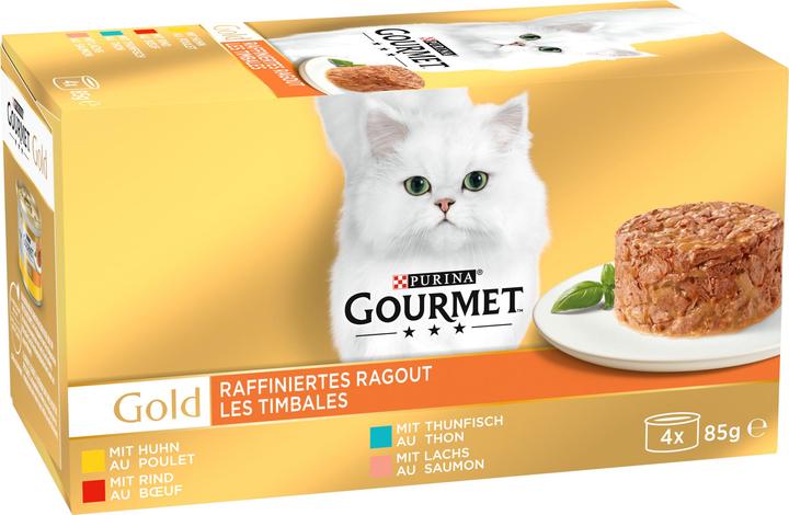 Produktbild Gourmet Gold (Senior, Adult, 4 Stk., 85 g)