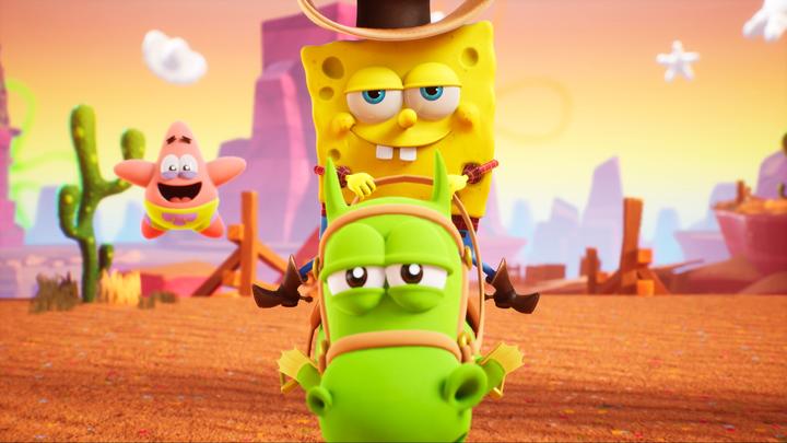 Actual product image THQ SpongeBob - Cosmic Shake (PS4, DE)