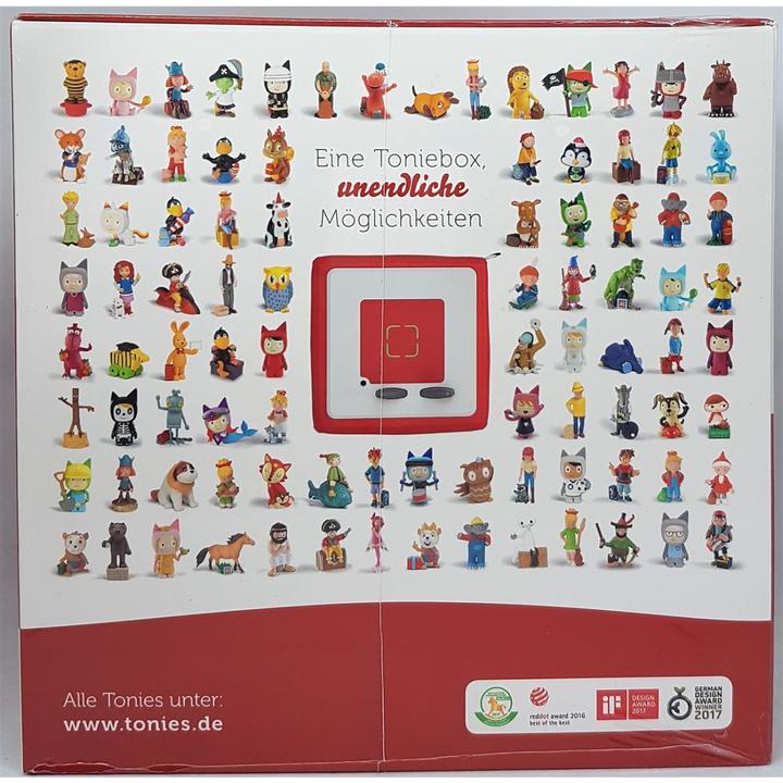 Produktbild Tonies Toniebox Starterset Rot (Kreativ-Tonie) (Deutsch)