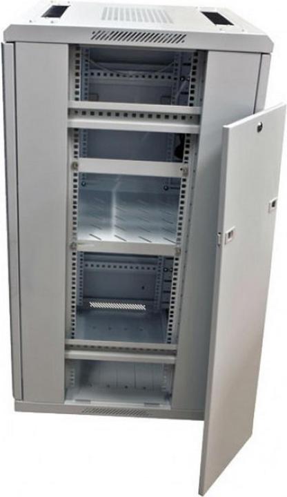 Produktbild Allnet 19 Schrank 22HE B600 / T800mm *lichtgrau* SNB-Serie (22 HE, 19 Zoll Rack)