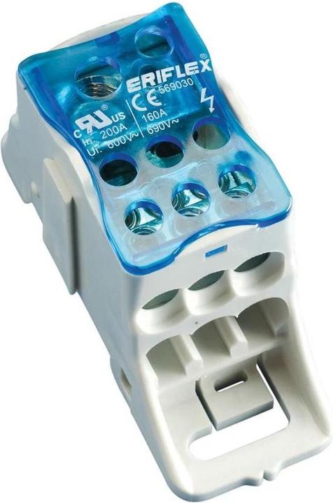 Actual product image Caddy ERICO 1-pole distribution block 160A UDJ (569030)