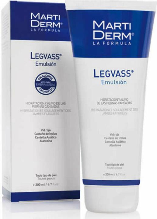 Produktbild Martiderm LEGVASS emulsión hidratante piernas cansadas 200 ml (200 ml)