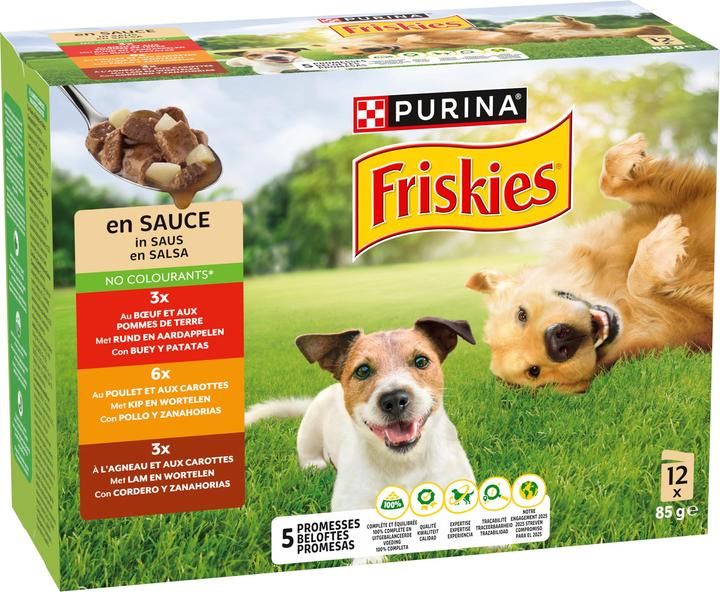Immagine prodotto Friskies In salsa (Adulto, 12 pz., 1160 g)