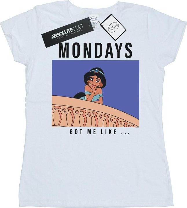 Produktbild Disney Princess Jasmine Mondays Got Me Like TShirt (XL)