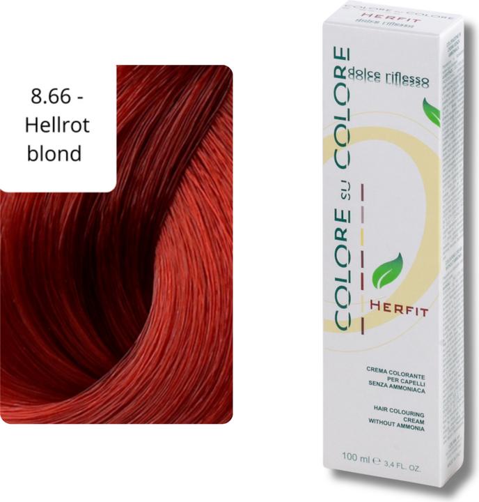 XanitaliaPro Haarfarbe Ohne Ammoniak (8.66 - Hellrot blond)