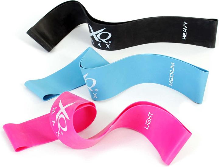 Image du produit Luxtri Bandes de fitness avec 3 Niveaux de résistance léger, moyen et haut, Bandes de résistance en 100% de (0.18 m)