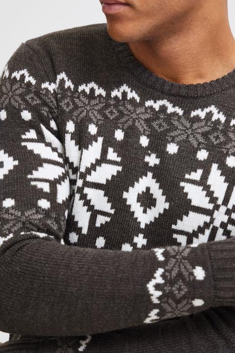Immagine prodotto Solid Norwig Maglione In Maglia Grossa Pullover Maglieria Da Uomo Con Girocollo (M)