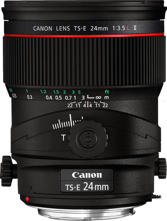 Canon TS-E 24mm f/3.5L II - (EU) (Canon EF, Plein format)