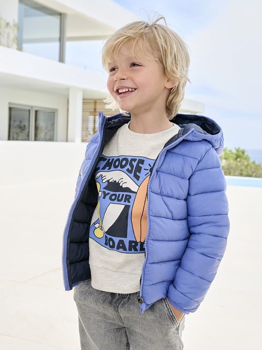 Produktbild Vertbaudet Jungen Light-Steppjacke mit Kapuze und Recycling-Polyester (86)