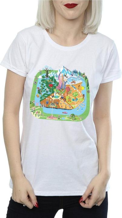Actual product image Disney Womens/Ladies Zootropolis City Cotton T-Shirt (XL)