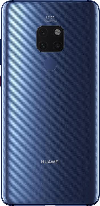 Produktbild Huawei Mate 20 (128 GB, Midnight Blue, 6.53", Hybrid Dual SIM, 12 Mpx, 4G)