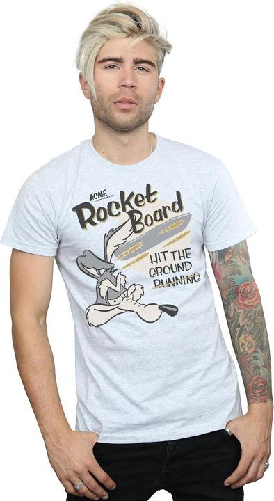 Immagine prodotto Looney Tunes Rocket Board Maglietta Willy il Coyote Uomo (XXL)