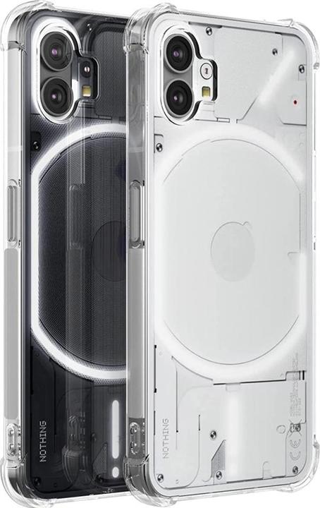 Productafbeelding Screenguard Nothing Phone (1) Cover Crystal Soft Airbag Bumper (Niets telefoon (1))