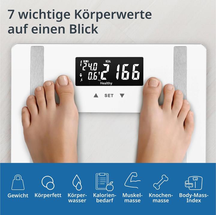 Actual product image ADE Körperfettwaage (200 kg)