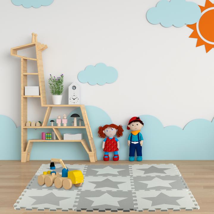 Immagine prodotto Relaxdays Tappetino puzzle (32 x 32 x 1 cm)