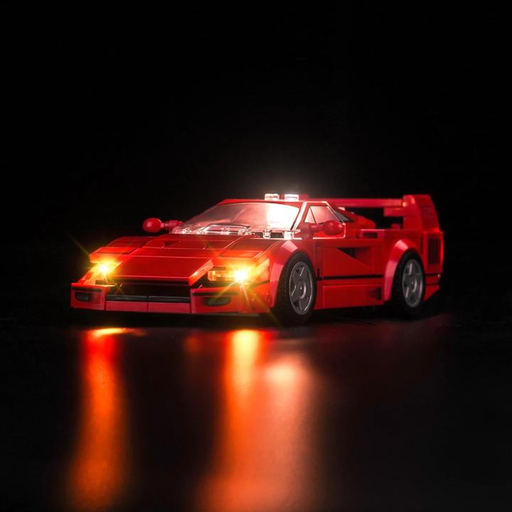Image du produit BrickBling LED Licht Set für LEGO Ferrari F40 Supersportwagen (76934)