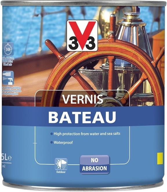 V33 LACQUER FOR BOATS (COLORLESS, 0,75 L)