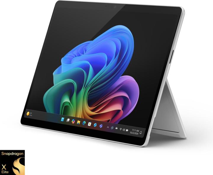 Microsoft Surface Pro – Copilot+ PC (mit Netzteil) – 11. Edition (13", Snapdragon X Elite X1E-80-100, 16 GB, 512 GB, Without keyboard layout)
