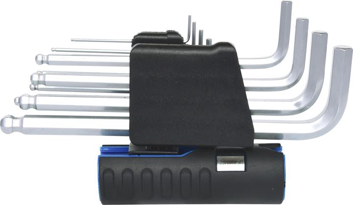 Produktbild KS Tools 3-in-1-Winkelstiftschlüssel-Satz lang