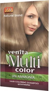 Actual product image Venta Venita Multicolor Shampoo Colouring 7.0 Naturalonde 40G (Liquid shampoo)