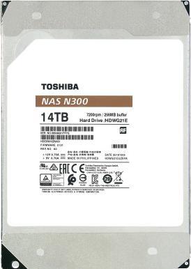 Actual product image Toshiba N300 (14 TB, 3.5", CMR)