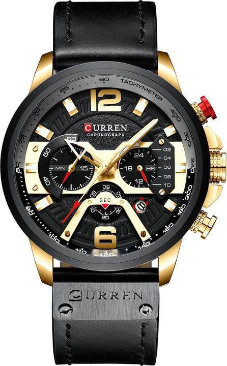 Actual product image Curren Mens Wristwatch (Chronograph, 48 mm)