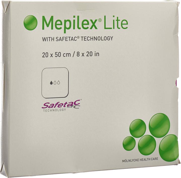 Produktbild Mepilex Lite Absorptionsverband 20x50cm Silikon (4 x)