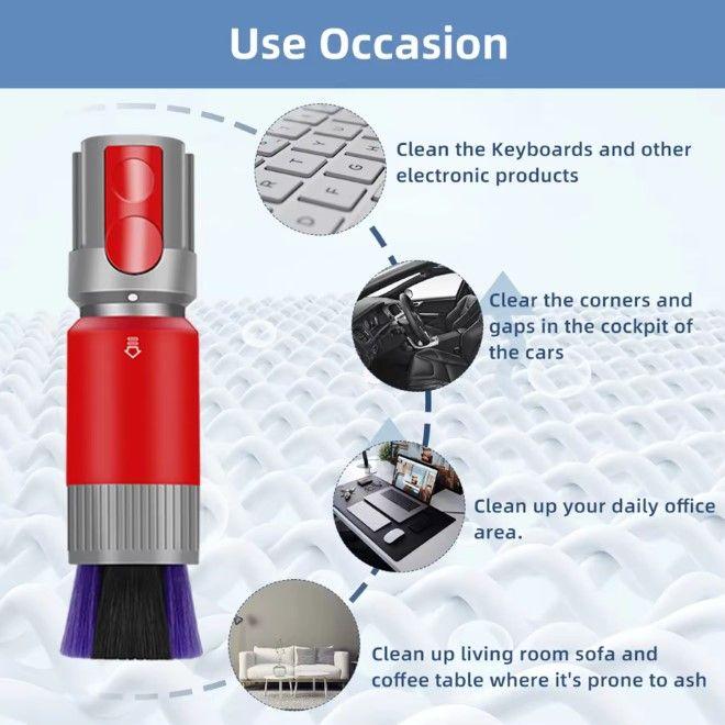 Image du produit MU Classic Brosse à poussière anti-rayures pour Dyson V10, V11, V12, V15, Gen5detect Absolute