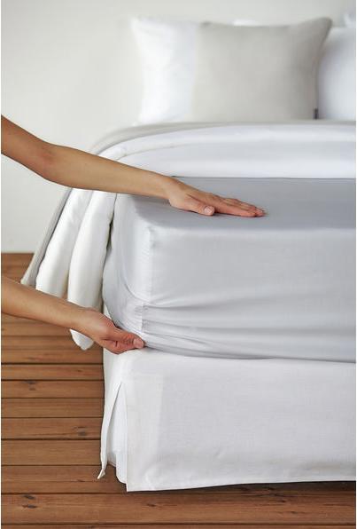 Actual product image Living Home Uni Satin II (Oberleintuch, 160 x 250 cm)