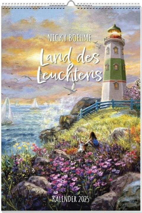 Produktbild Nicky Boehme Posterkalender 2025 (Deutsch)