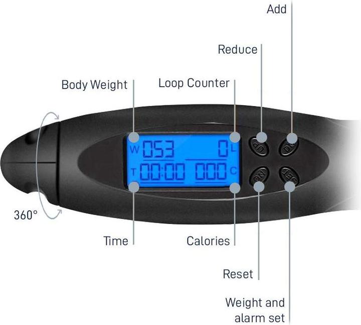 Actual product image Mikamax Skipping Rope (28 cm)