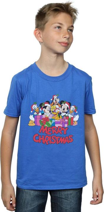 Actual product image Disney Boys Mickey Mouse And Friends Christmas T-Shirt (152, 158)