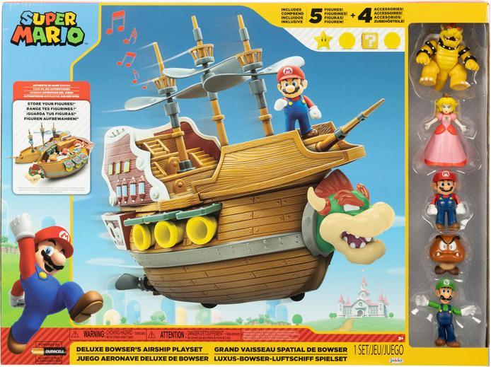 Produktbild Super Nintendo - Deluxe Bowser Ship Playset (413734)