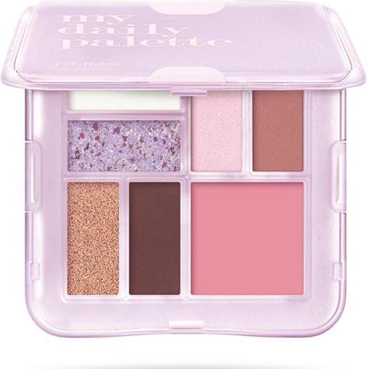 Produktbild Pupa Milano Pupa My Daily Multifinish 003 Lilac Breeze Eye and Face Palette (003 Lilac Breeze)