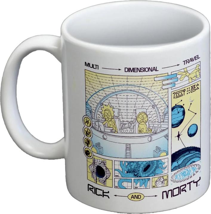 Image du produit Rick And Morty - Mug Multi Dimensional Travel (315 ml, 1 x)
