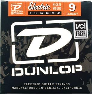 Image du produit Dunlop DEN0946 9S Light/Heavy 9-46 Nickel Cordes pour guitare électrique (46 x)