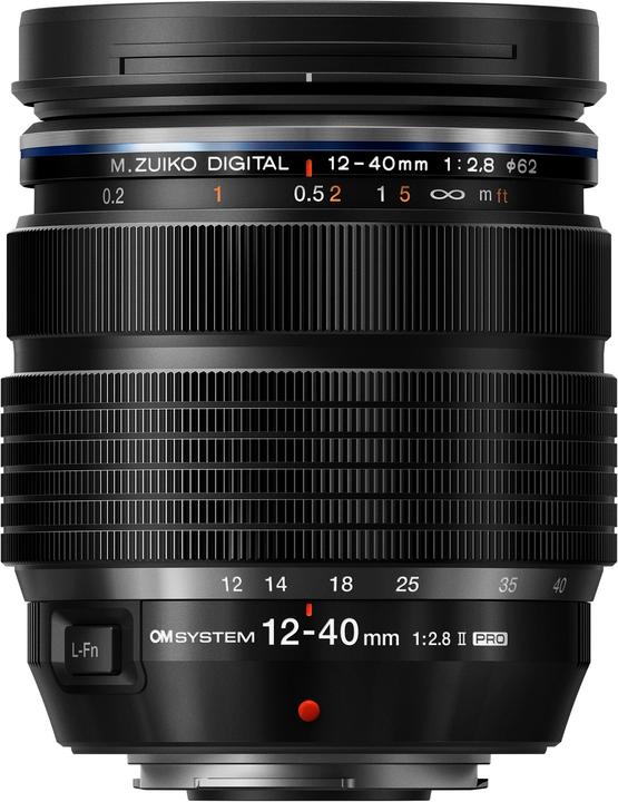 Image du produit OM System M.Zuiko ED 12-40mm f/2.8 Pro II (Olympus OM, Micro Four Thirds)